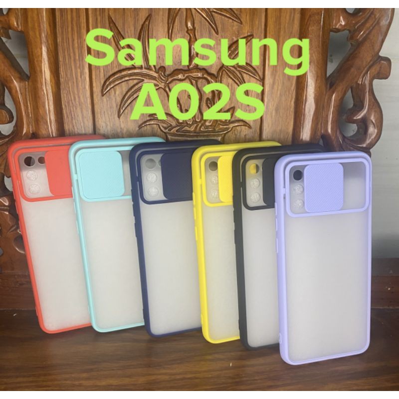 Ốp Lưng sam sung A02S nhám trượt Camera