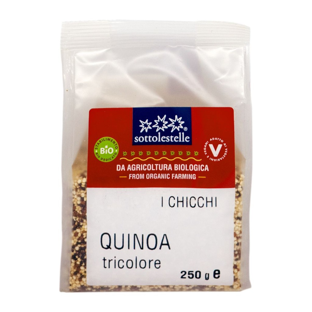 Hạt diêm mạch trắng hữu cơ Markal/Sottolestelle 500g - Quinoa Real/Tricolore France/Italia