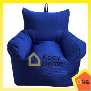 Ghế Lười Hạt Xốp Nhỏ KOZY HOME Có Tay Vịn - Vải Bố Mềm Mại