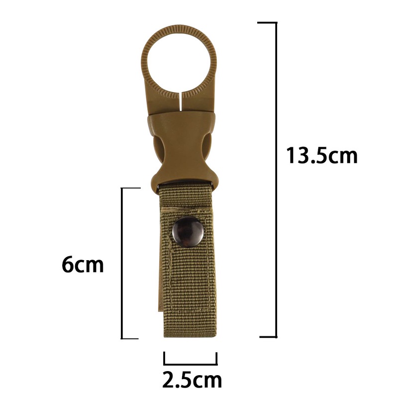 Móc Treo Bình Nước Bằng Nylon Đa Năng Tiện Dụng Mang Theo Du Lịch/ Dã Ngoại