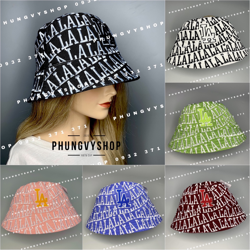 Mũ CỤP cực hot unisex nam nữ- THÊU HẾT MŨ Chữ LÃ - nón sụp bucket tai bèo