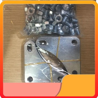 COMBO 10 Bộ bulong ốc vít, ke góc lắp kệ sắt v lỗ đa năng