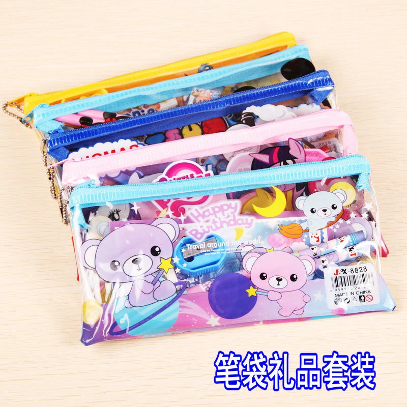 ✨✨Hoạt Hình Bộ Dụng Cụ Học Tập Hình Hello kitty Xinh Xắn Cho Bé