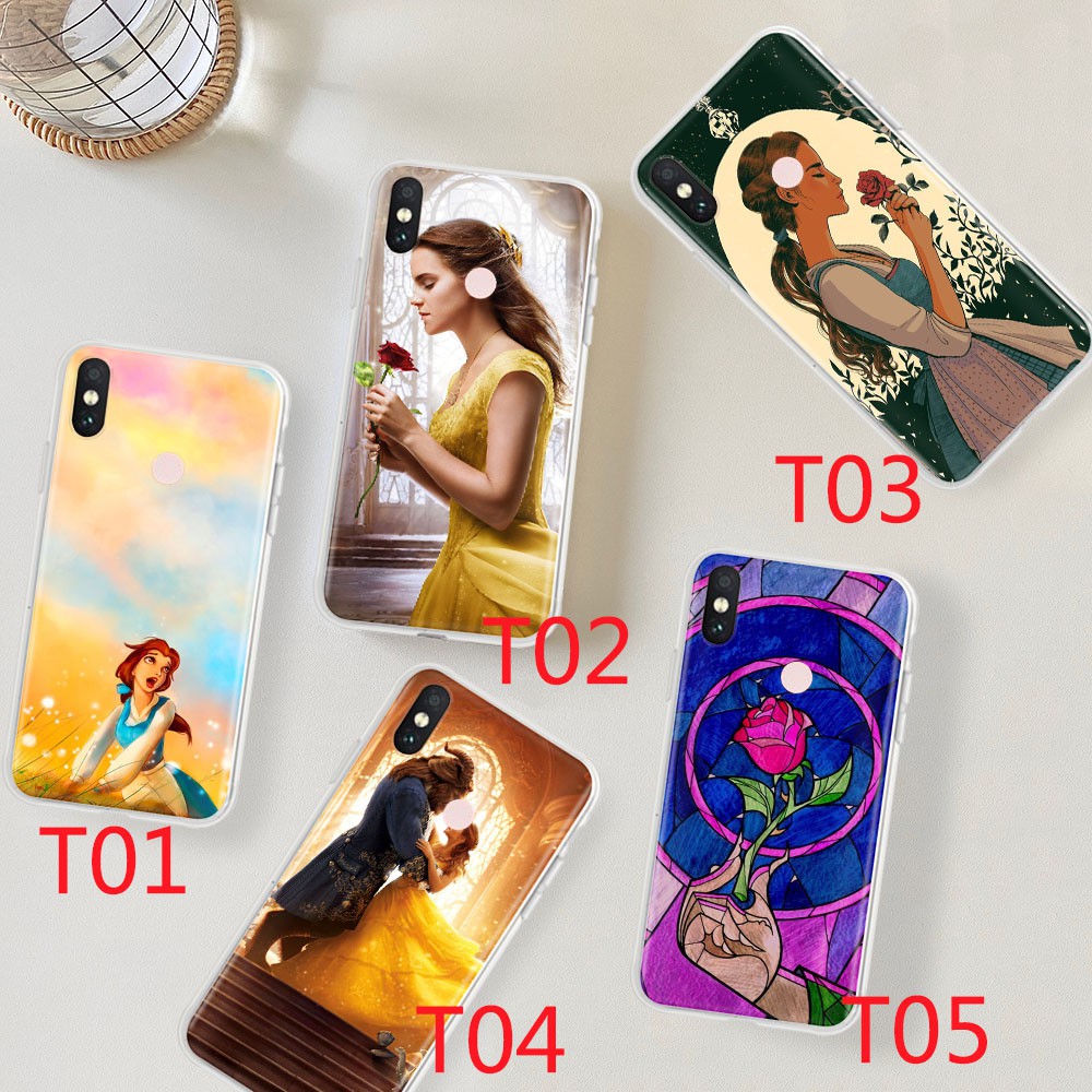 Ốp Điện Thoại Mềm Trong Suốt Hình Người Đẹp Và Quái Vật Gt28 Cho Iphone 8 7 6s 6 Plus 5 5s Se 5c 4 4s