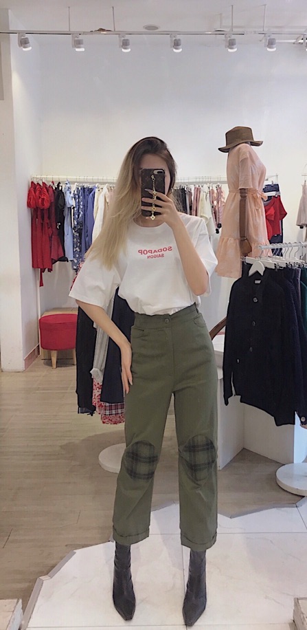 Quần đắp caro Military SODA POP