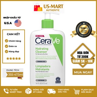 Sửa rửa mặt da khô Cerave Hydrating Cleanser 355ml/473ml