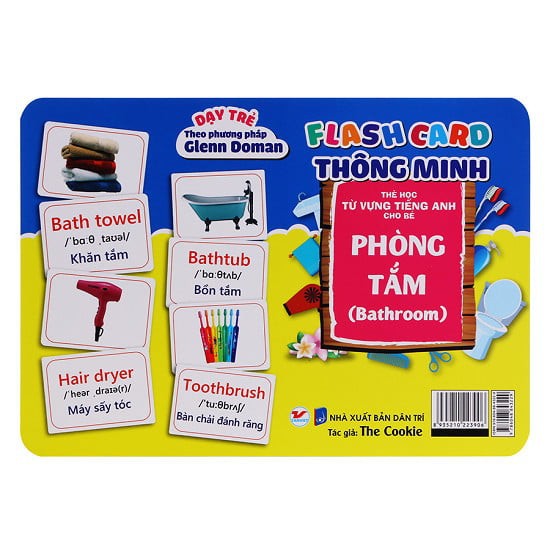 Sách - Flash Card Thông Minh - Phòng Tắm