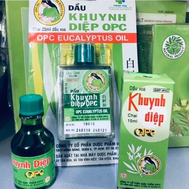 Dầu Khuynh Diệp OPC (dùng cho trẻ sơ sinh và trẻ nhỏ )