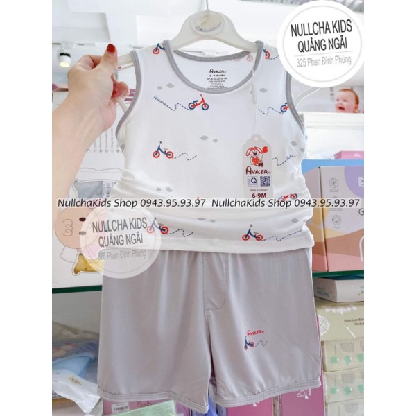 Bộ ba lỗ avaler vải sợi tre cao cấp