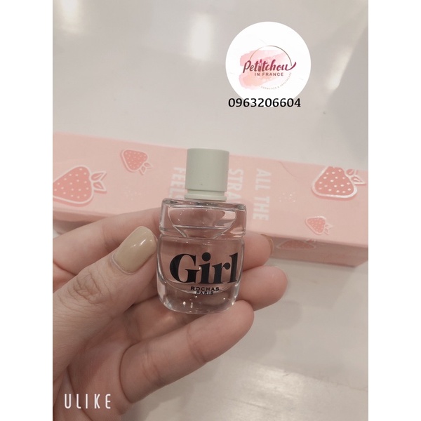 Nước Hoa Mini Girl Rochas EDT 4,5ml💋