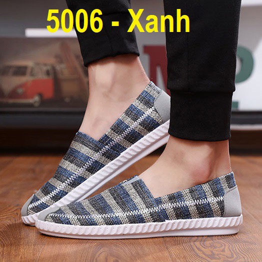 [Mã SKAMLTSM9 giảm 10% đơn 99K] [HOT] Giày lười vải lanh Nam hè 2020 | BigBuy360 - bigbuy360.vn