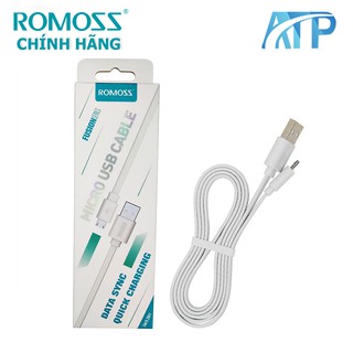 Cáp Romoss CB12F Lightning cho iPhone/iPad (Trắng)