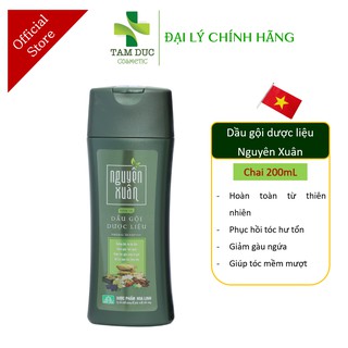 Dầu Gội Dược Liệu Nguyên Xuân Xanh (C/200ml) - Dưỡng Tóc