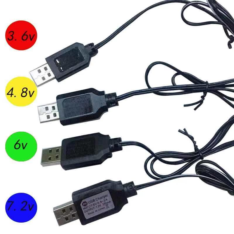 Dây Cáp Sạc USB Cho Ô tô & Tàu Thủy Điều Khiển Từ Xa Đầu Nối NiMH NiCD RC