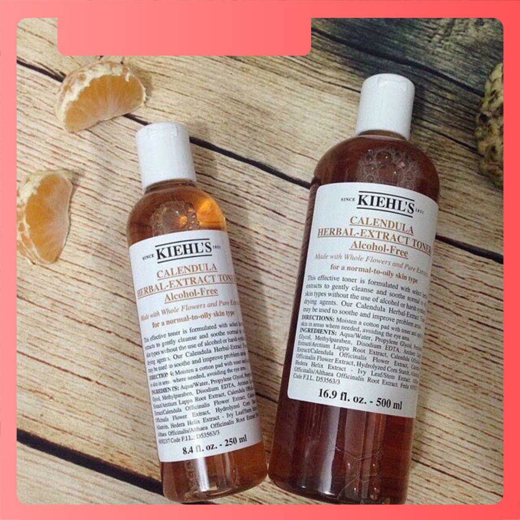 Toner hoa cúc Kiehl's Calendula Herbal Extract Alcohol-Free Toner ✾ᗪ