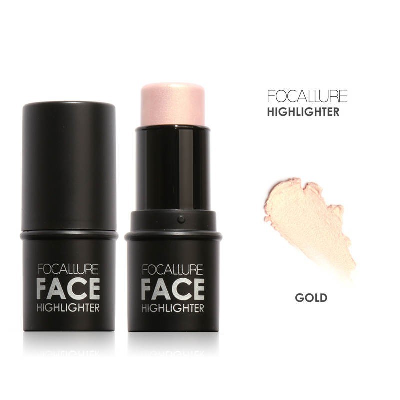 Bộ mỹ phẩm FOCALLURE 4 món gồm son môi + bút kẻ mắt + mascara + thỏi bắt sáng đa năng tiện dụng  120g/1pc