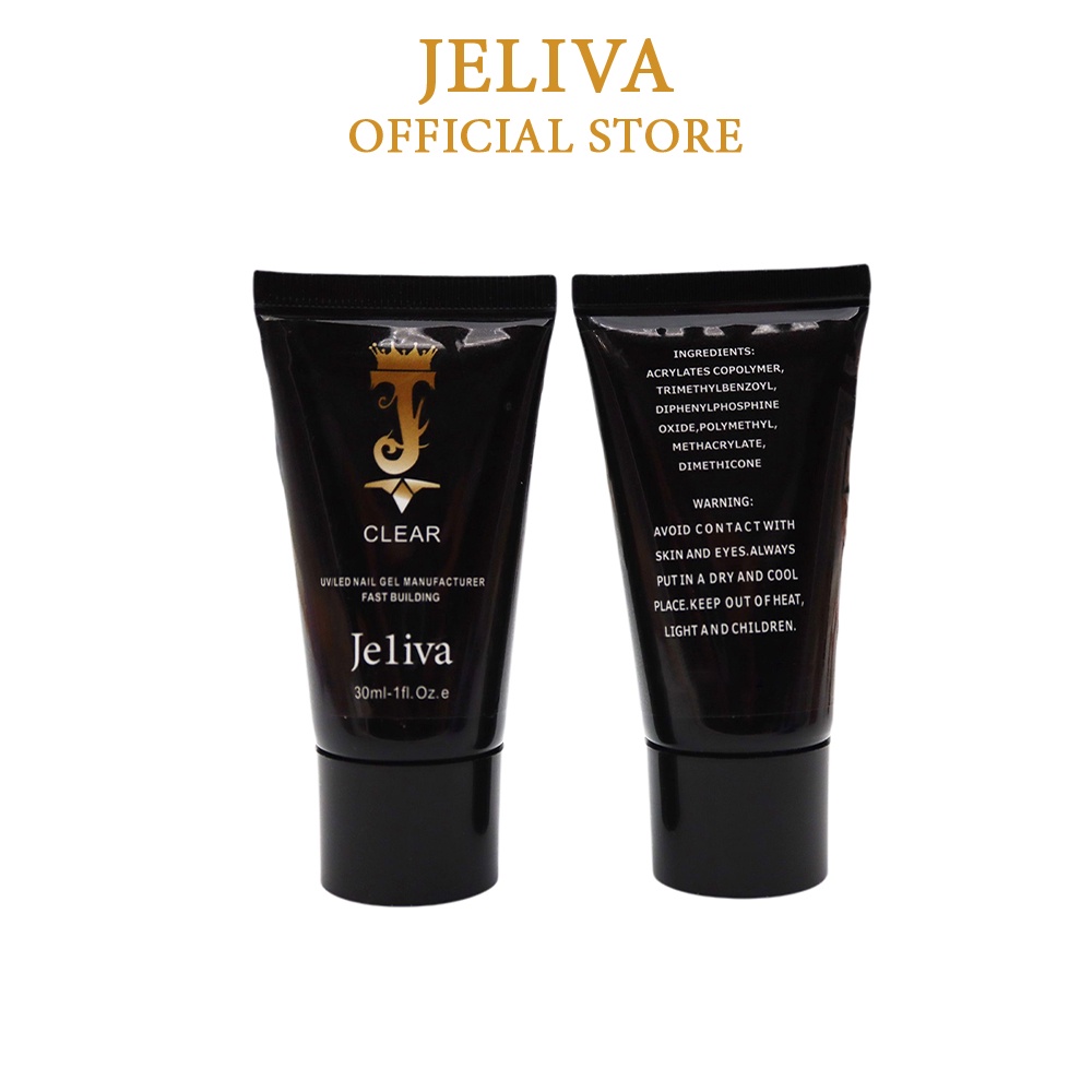 Gel gôm đắp móng JELIVA 30ml