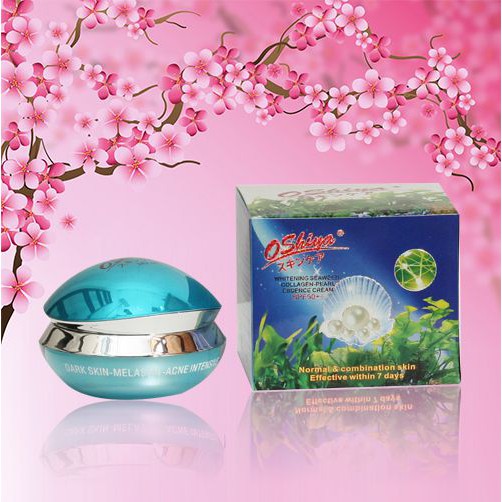 Kem dưỡng trắng da Oshiya tinh chất Collagen - Rong Biển Ngọc Trai