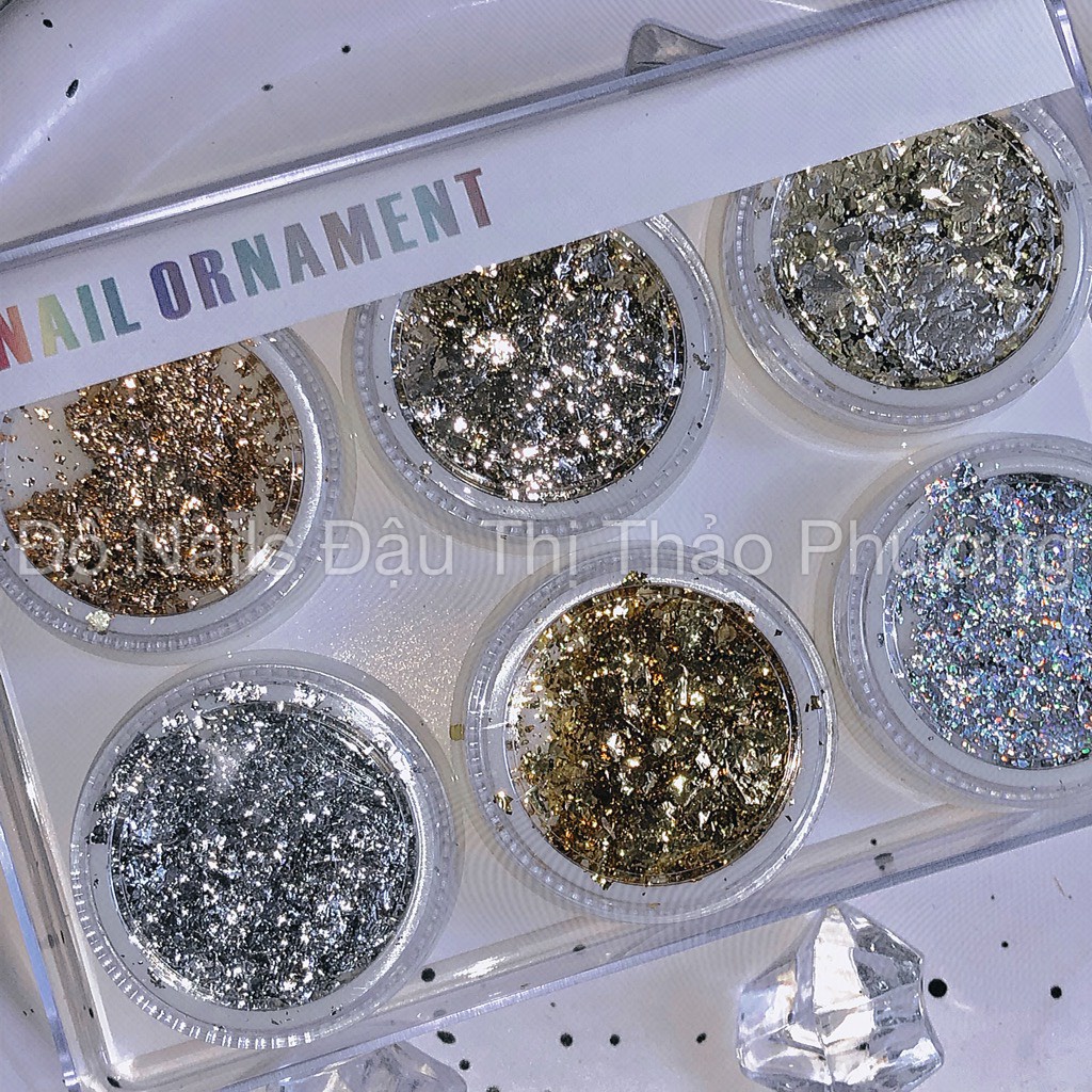 Set Bạc Nhũ Vụn