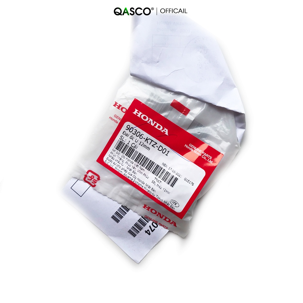 Đai ốc HONDA U 12mm dùng chung nhiều xe  QA(90306KTZD01) _( 1511)