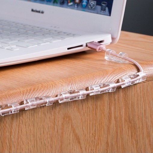 Nẹp Dây Điện Dán Tường, 20 Nẹp Dây Điện Chống Rối (Loại I)