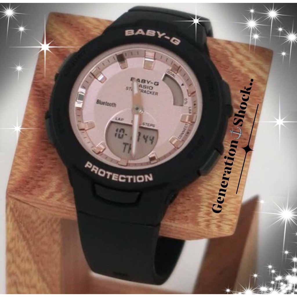 Đồng hồ nữ Casio Baby-G Nữ BSA-B100MF-1A chính hãng - chống nước độ sâu 50m - BH Pin