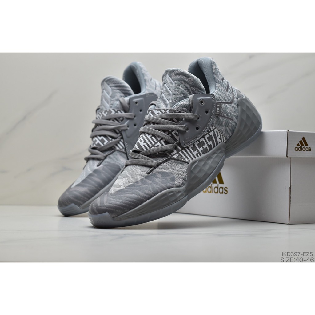 [Adidas giày]Genuine Star Wars X Adidas Harden Vol 4 IV Men Basketball Shoes JKD397-EZS 0328