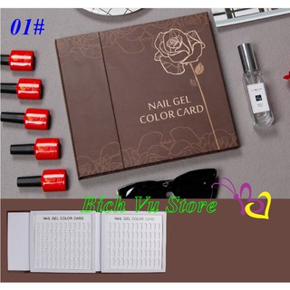 Hộp đựng móng mẩu 120 ô(không có móng)