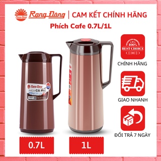 Phích café 0.7l/1l rạng đông–model: rd-0740 st3.e–1040 st3.e-phích nước nóng inox, bình giữ nhiệt – bình thủy rạng đông
