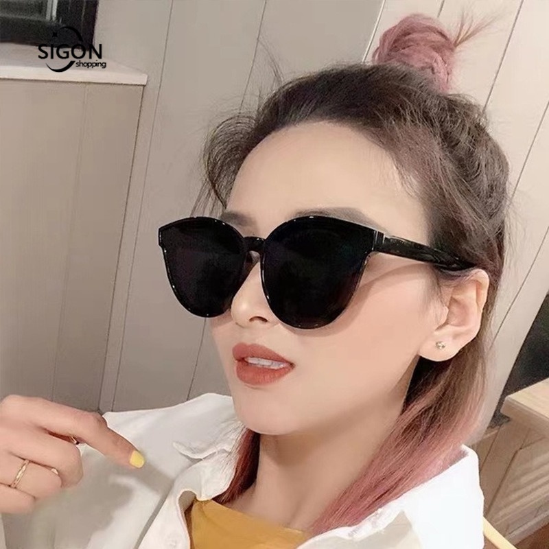 Kính Mát Phân Cực Hình Oval Thời Trang Cho Cặp Đôi