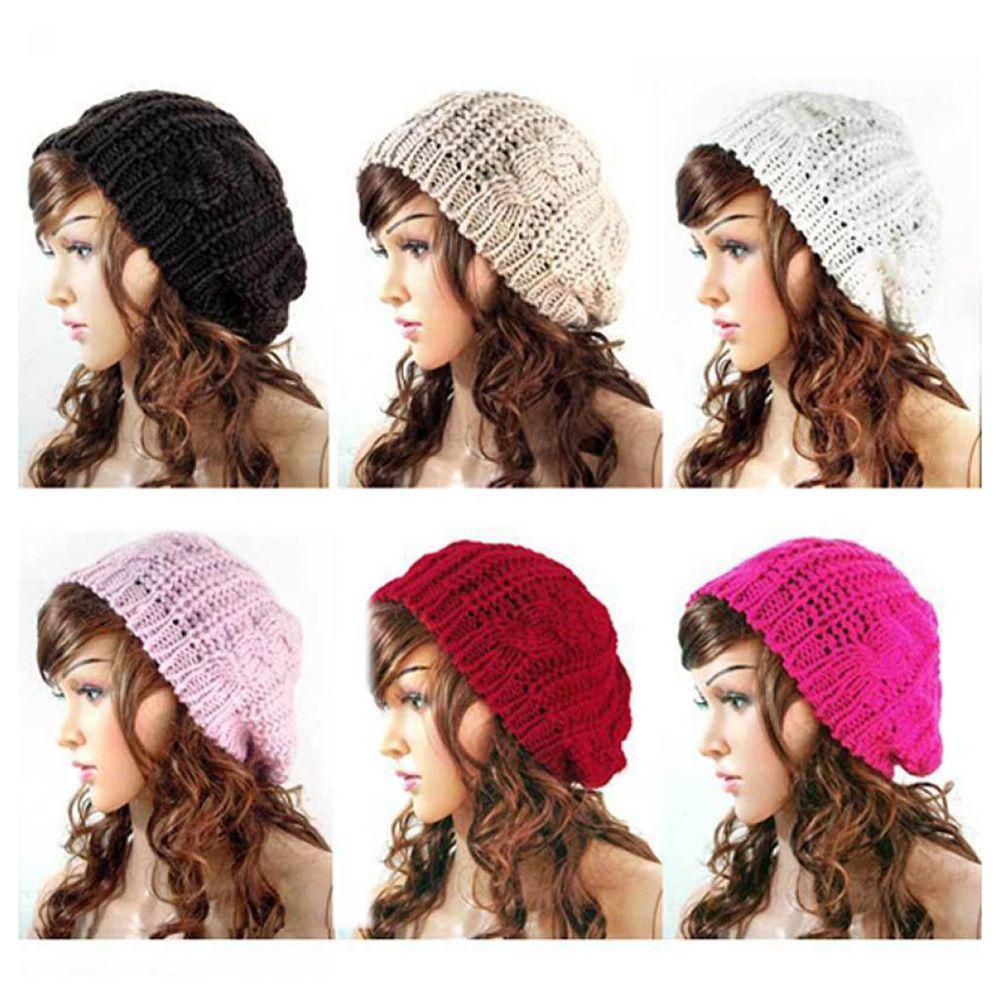 EUCA Mũ Len Beanie Nữ Giữ Ấm