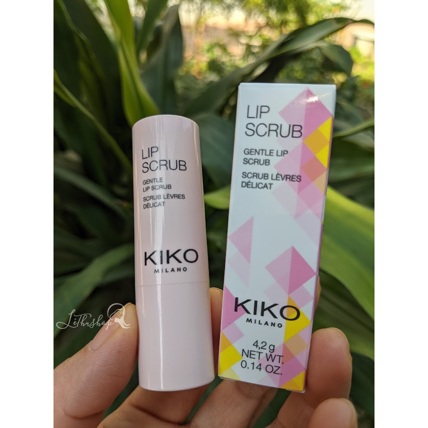 LIP SCRUB KIKO - Tẩy da chết cho MÔI