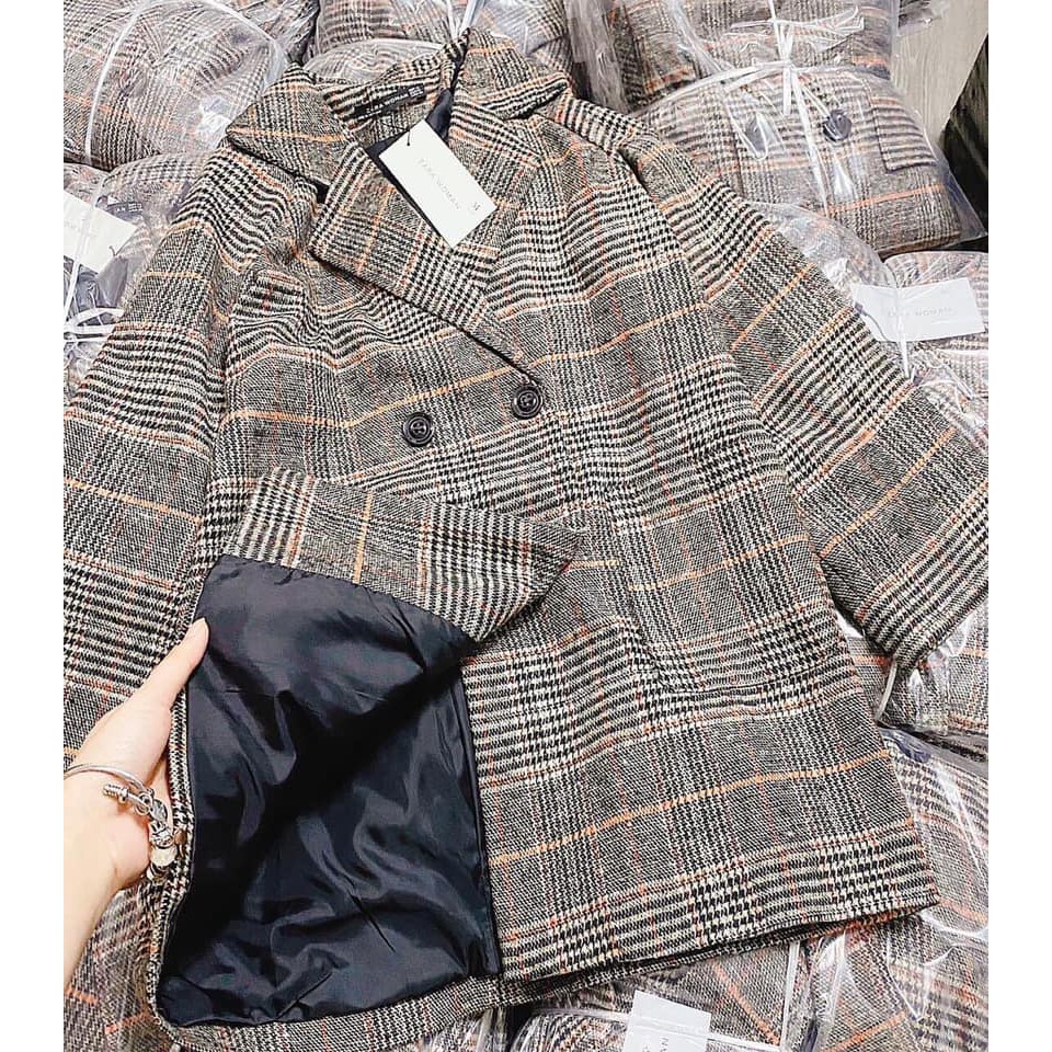 vest dạ kẻ nữ | BigBuy360 - bigbuy360.vn