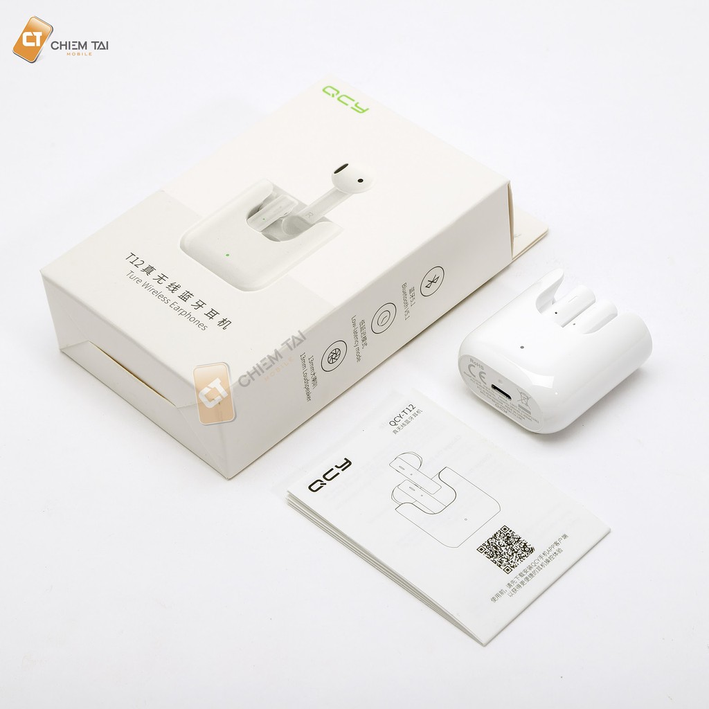 Tai nghe Bluetooth True Wireless QCY T12