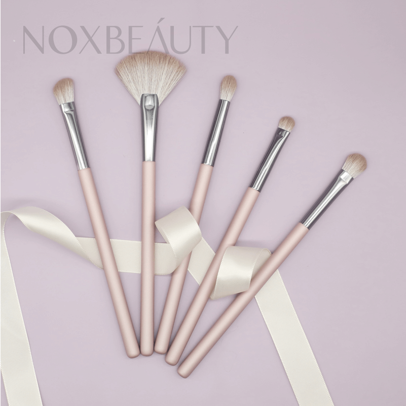 Set 5 Cọ Phấn Mắt NOX High Quality Pink