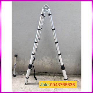 Thang Nhôm Rút Chữ A 5M ( 2.5+2.5)m