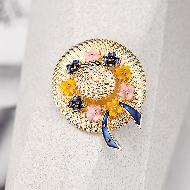 Ghim Cài Áo Hình Nón Len Nhiều Màu Sắc Thời Trang