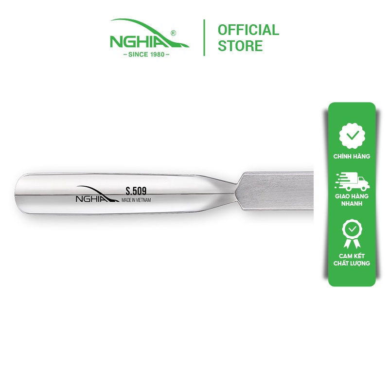 Sủi Da 1 Đầu Thép Không Gỉ KỀM NGHĨA S.509 (1 đầu bầu)