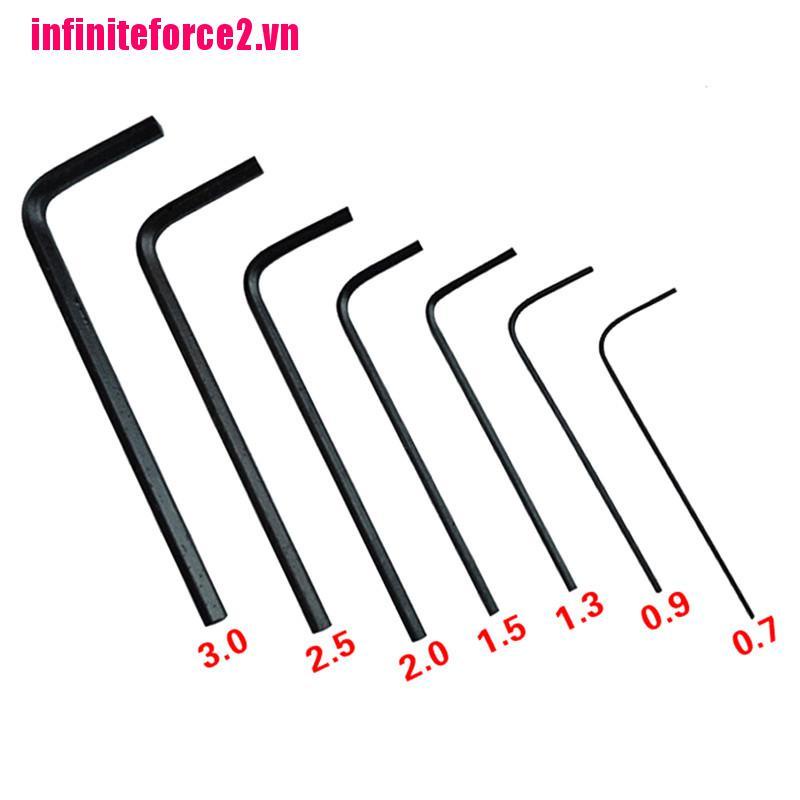 Bộ 7 lục giác kích thước 0,7mm-3mm