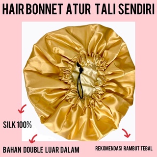 Bộ Dây Buộc Tóc Bằng Lụa satin Chất Lượng Cao
