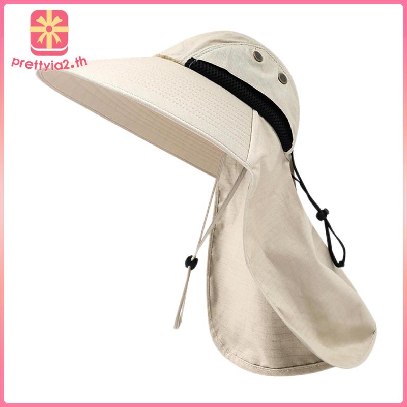 Mũ Chống Nắng Và Tia UV Prettyia2 Dùng Khi Đi Cắm Trại / Làm Vườn Dành Cho Nam Và Nữ