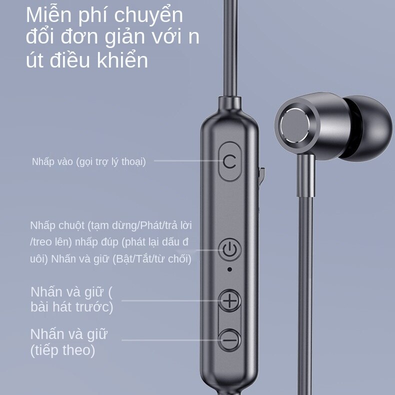 Tai Nghe Bluetooth Không Dây Đeo Cổ Tiện Dụng | BigBuy360 - bigbuy360.vn