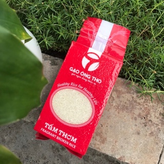 Gạo Tấm Thơm Dẻo ST25 Ông Thọ Nấu Cháo Dinh Dưỡng Cho Bé Cơm Tấm Gia Đình 1KG