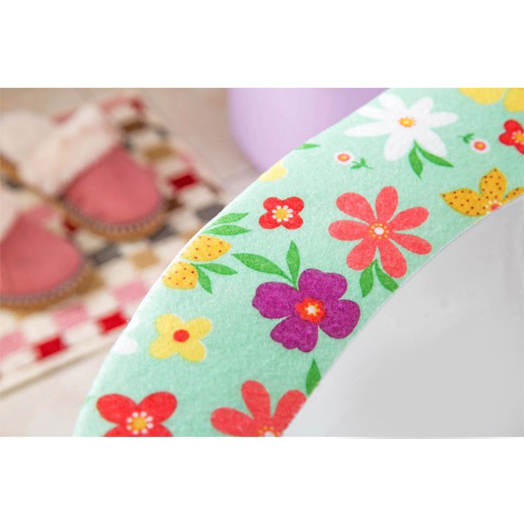 [Tổng Kho Sỉ] Gói 2 Miếng Dán Lót Bồn Cầu Mùa Hè - Mùa Đông Sạch Sẽ Kiểu 1