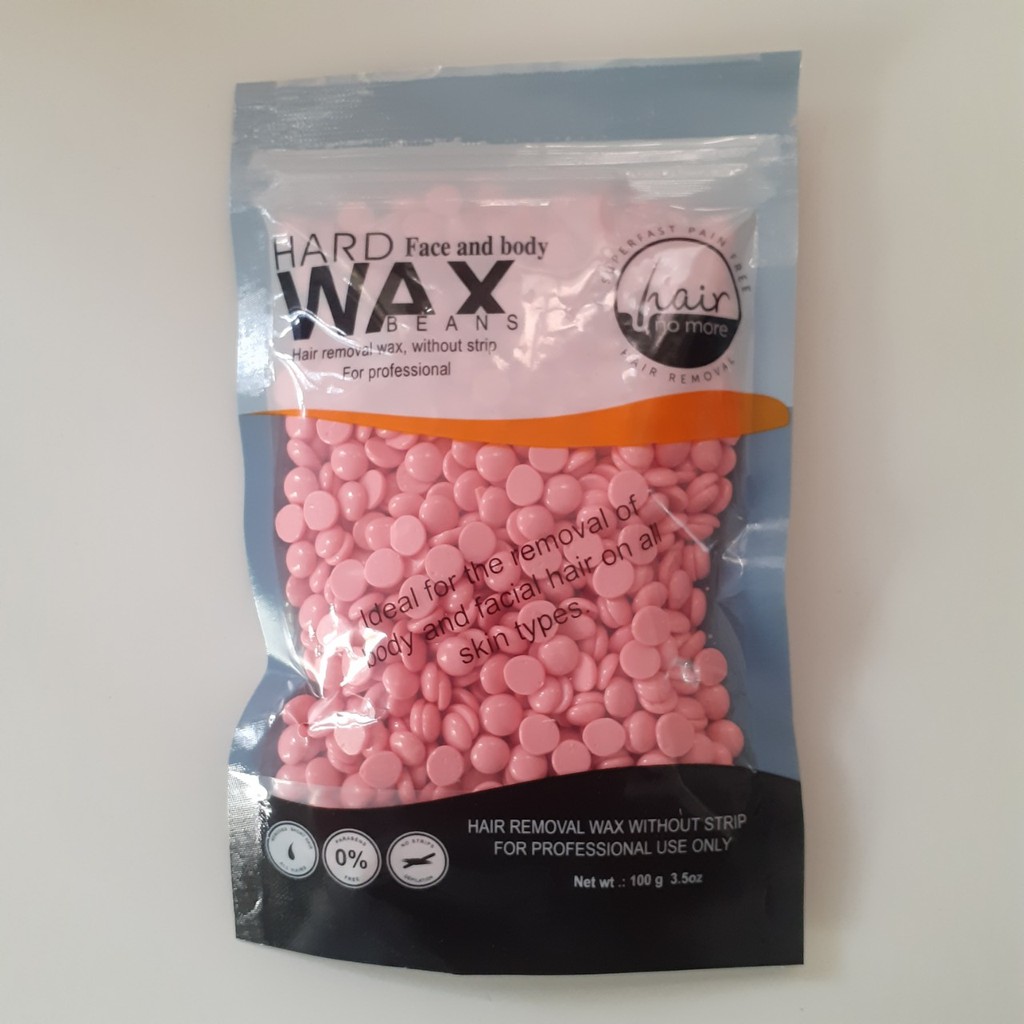 (Miễn phí que gỗ ) Sáp wax tẩy lông nóng dạng hạt đậu Hair Wax Bean nhiều màu để khách yêu lựa chọn