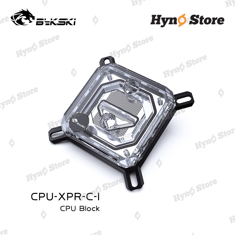 Block CPU Intel Bykski giá rẻ thiết kế mới Tản nhiệt nước custom Hyno Store