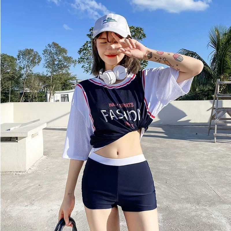 Set Đồ Bơi Thể Thao Kèm Áo Khoác Ngoài Thời Trang Dành Cho Nữ | BigBuy360 - bigbuy360.vn