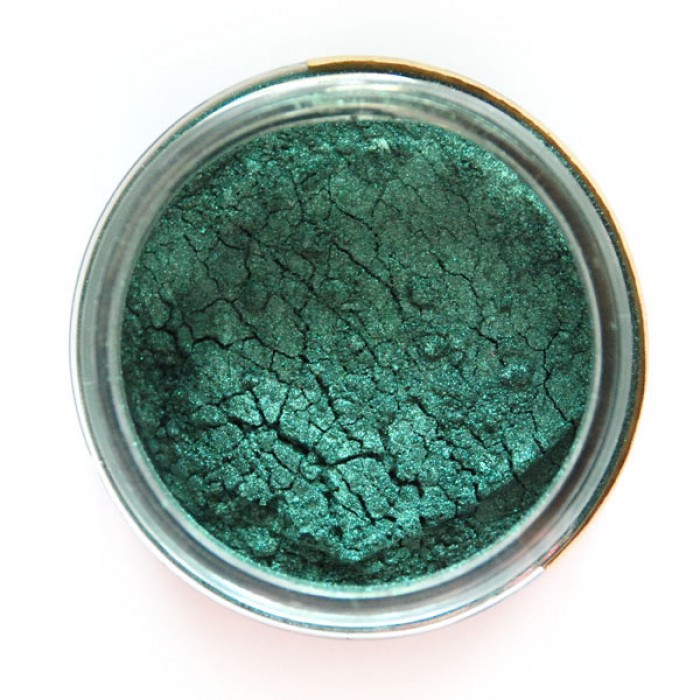 Màu bột nhũ kim xanh rêu nhạt 50ml
