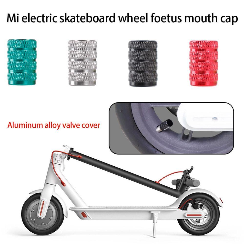 1 / 2 Nắp Van Bằng Hợp Kim Nhôm Cho Xe Scooter Xiaomi Mijia