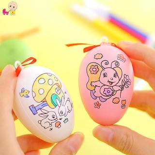 Đồ chơi trứng nhựa tự vẽ màu mang tính giáo dục dành cho trẻ em